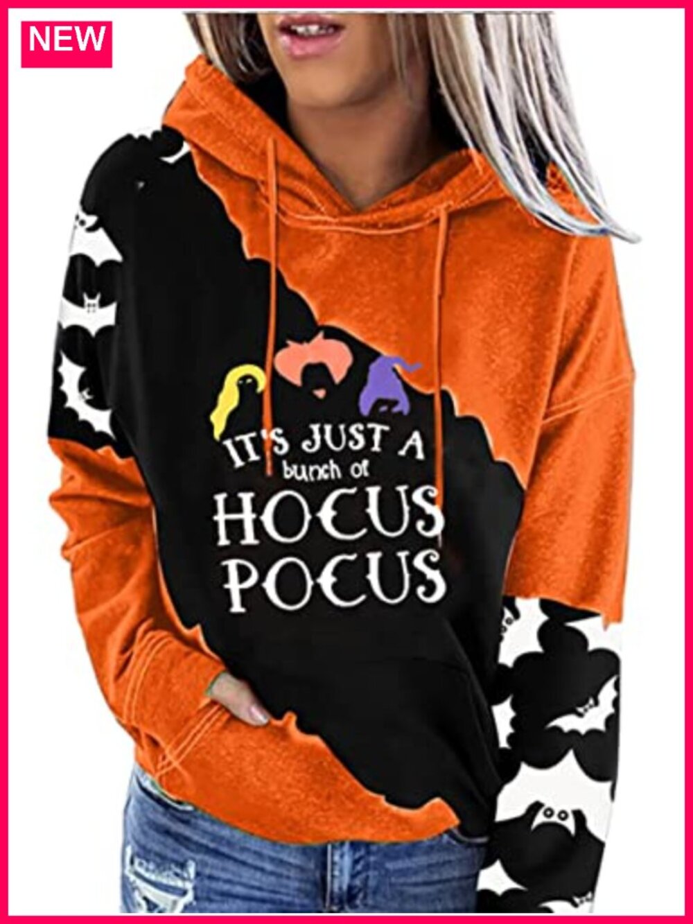 Halloween Sweatshirt Women Long Sleeve Crew Neck Pullover Graphic
